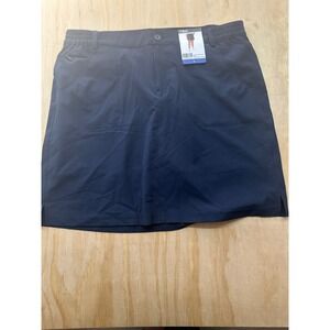 Tilley Ladies Trek Skort Navy Blue Large WA7BT5031 Active Hiking Travel Skirt